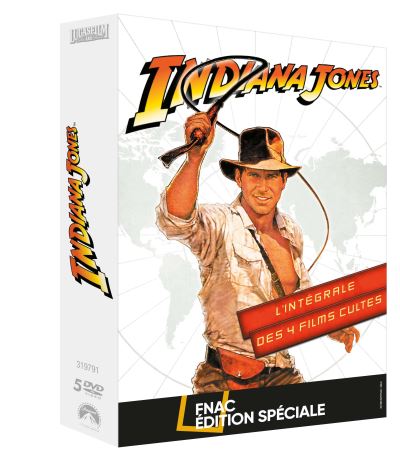 Coffret Indiana Jones L'intégrale Edition Spéciale Fnac DVD État correct - 17,95 € Coffret Indiana Jones L'intégrale Edition Spéciale Fnac DVD État correct reconditionné disponible sur Fnac