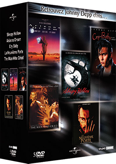 Coffret Johnny Depp - 5 Films État correct reconditionné disponible sur Fnac