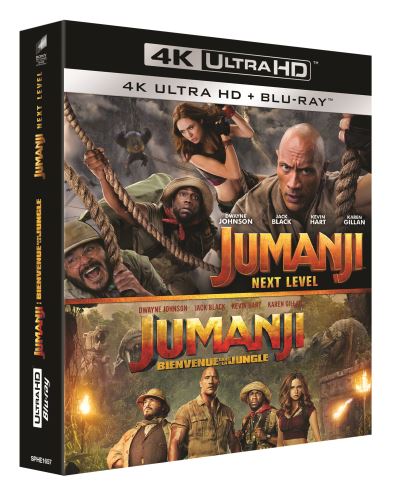 Coffret Jumanji Blu-ray 4K Ultra HD État correct - 95,99 € Coffret Jumanji Blu-ray 4K Ultra HD État correct reconditionné disponible sur Fnac