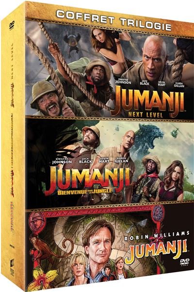 Coffret Jumanji Trilogie DVD État correct reconditionné disponible sur Fnac