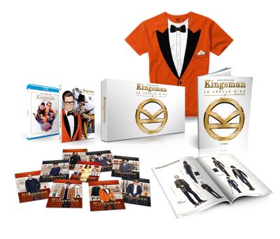 Coffret Kingsman : Le Cercle d'or et Kingsman 2 : Le Cercle d'Or SteelBook® Edition Collector Blu-ray État correct reconditionné disponible sur Fnac