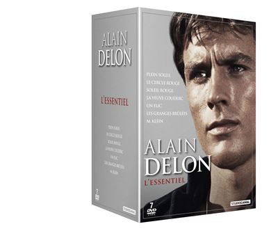 Coffret L'Essentiel Alain Delon 7 films DVD État correct - 199,00 € Coffret L'Essentiel Alain Delon 7 films DVD État correct reconditionné disponible sur Fnac