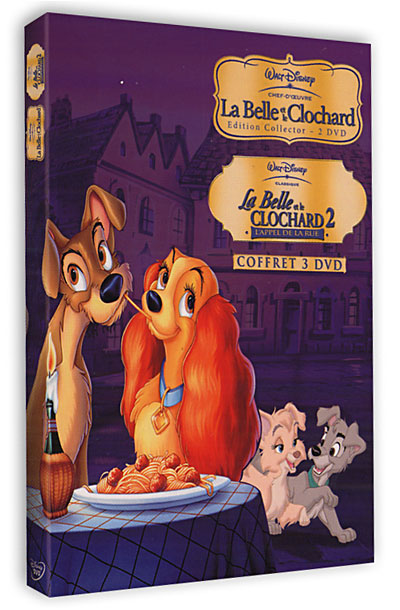 Coffret La Belle et le Clochard 1 et 2 État correct reconditionné disponible sur Fnac