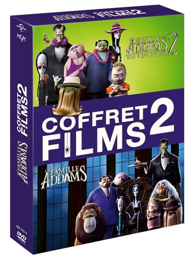 Coffret La Famille Addams 1 & 2 DVD État correct reconditionné disponible sur Fnac