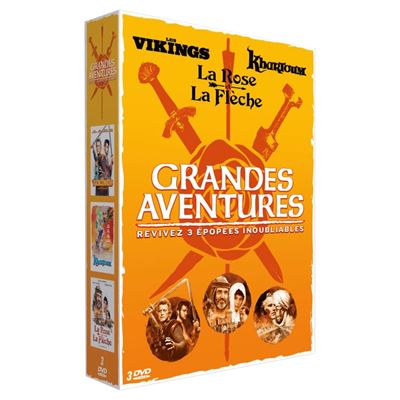 Coffret La Grande Aventure 3 Films DVD État correct - 21,15 € Coffret La Grande Aventure 3 Films DVD État correct reconditionné disponible sur Fnac