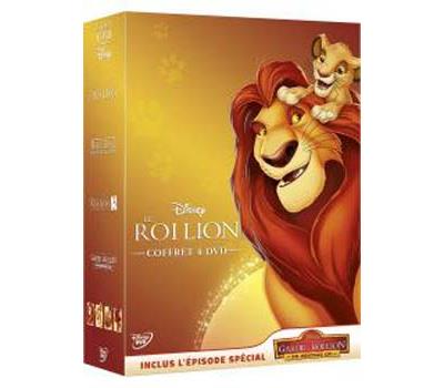 Coffret Le Roi Lion 4 films DVD État correct reconditionné disponible sur Fnac
