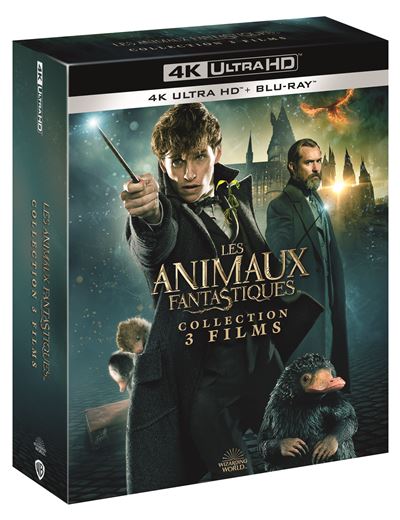 Coffret Les Animaux Fantastiques 1 à 3 Blu-ray 4K Ultra HD État correct - 36,63 € Coffret Les Animaux Fantastiques 1 à 3 Blu-ray 4K Ultra HD État correct reconditionné disponible sur Fnac