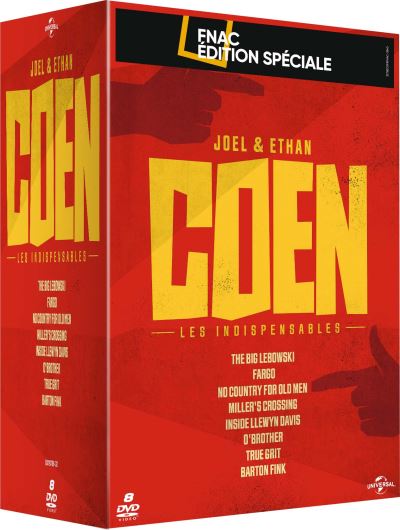 Coffret Les frères Coen 8 Films Edition Spéciale Fnac DVD État correct reconditionné disponible sur Fnac