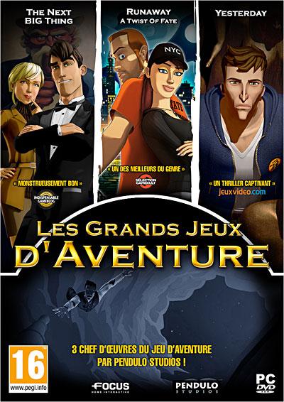 Coffret Les grands jeux d'aventure État correct Focus Home Interactive reconditionné disponible sur Fnac