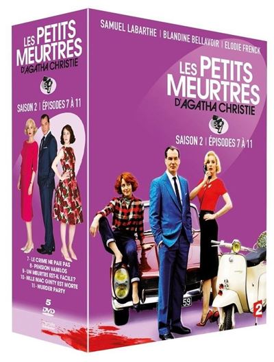 Coffret Les petits meurtres d'Agatha Christie Episodes 7 à 11 DVD État correct reconditionné disponible sur Fnac