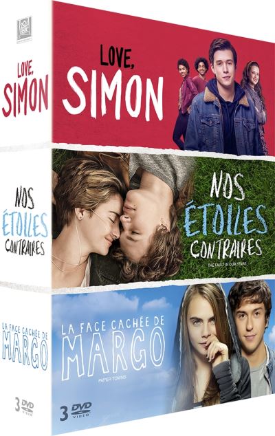 Coffret Love, Simon, La face cachée de Margo et Nos étoiles contraires DVD État correct reconditionné disponible sur Fnac