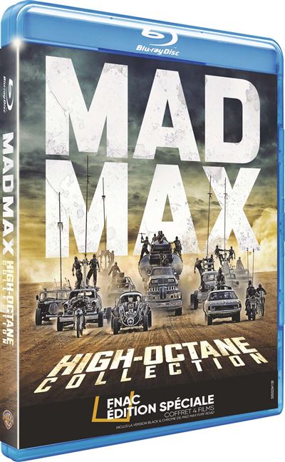Coffret Mad Max High-Octane Collection Edition Spéciale Fnac Blu-ray État correct reconditionné disponible sur Fnac