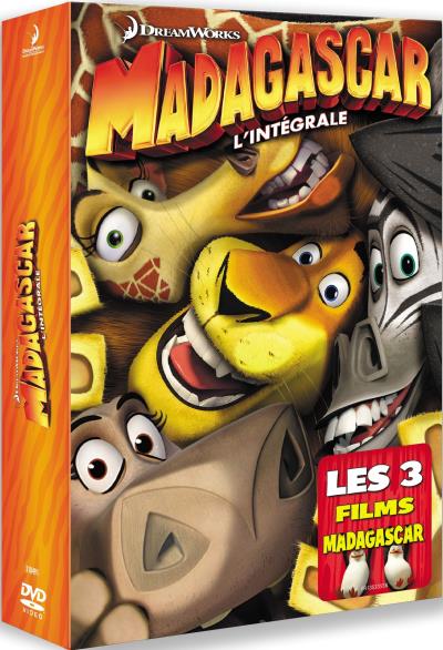 Coffret Madagascar La Trilogie DVD État correct reconditionné disponible sur Fnac