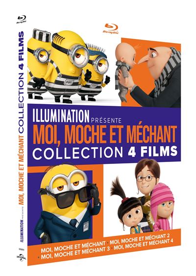 Acheter Coffret Moi, moche et méchant 1 à 4 Blu-ray État correct - 16,63 € Coffret Moi, moche et méchant 1 à 4 Blu-ray État correct reconditionné disponible sur Fnac