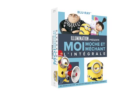 Coffret Moi, moche et méchant L'intégrale Blu-ray État correct reconditionné disponible sur Fnac