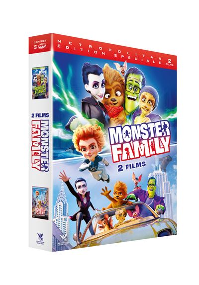 Coffret Monster Family : Les origines, Monster Family : En route pour l'aventure ! DVD État correct reconditionné disponible sur Fnac
