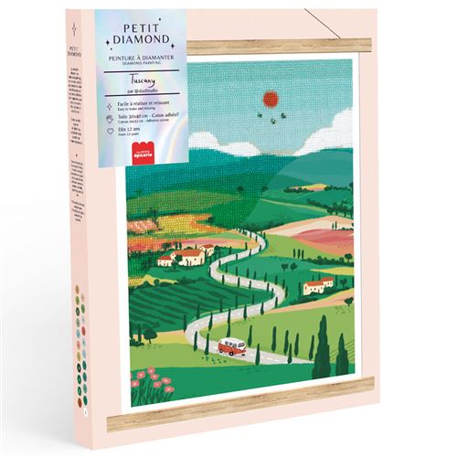 Coffret Petit Diamond La Petite Epicerie Peinture à diamanter Tuscany par Nidhi Kachhadiya État correct La Petite Épicerie reconditionné disponible sur Fnac
