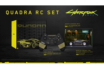 Coffret Quadra RC Turbo-R V-Tech Cyberpunk 2077 Bon état Bandai Namco reconditionné disponible sur Darty | Dero
