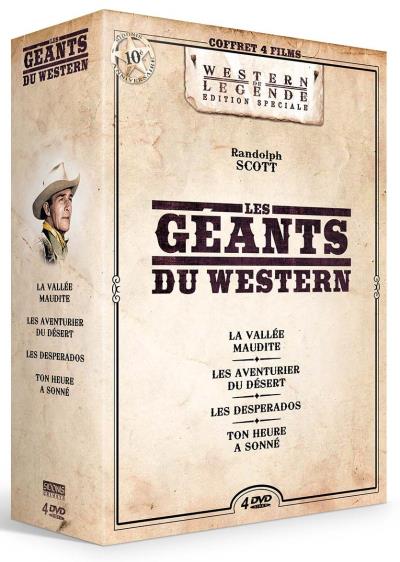Coffret Randolph Scott 4 films DVD État correct reconditionné disponible sur Fnac