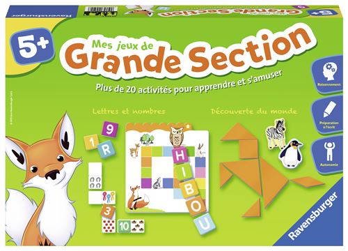 Acheter Coffret Ravensburger Mes jeux de Grande Section État correct - 11,00 € Coffret Ravensburger Mes jeux de Grande Section État correct reconditionné disponible sur Fnac