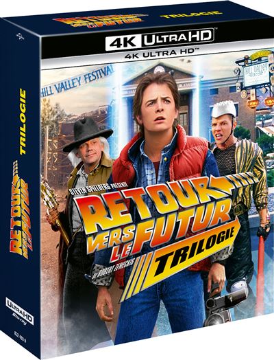 Coffret Retour vers le futur Trilogie Blu-ray 4K Ultra HD État correct reconditionné disponible sur Fnac