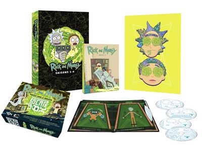 Coffret Rick And Morty Saisons 1 à 4 Edition Collector Blu-ray État correct reconditionné disponible sur Fnac