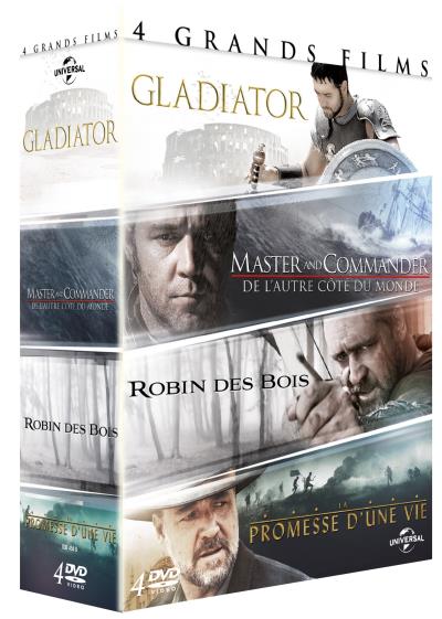 Coffret Russel Crowe 4 films DVD État correct reconditionné disponible sur Fnac