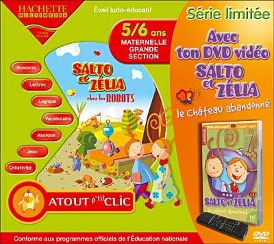Coffret Salto & Zélia chez les Robots + DVD Interactif Salto et Zélia - Le Chateau Abandonné État correct N/A reconditionné disponible sur Fnac