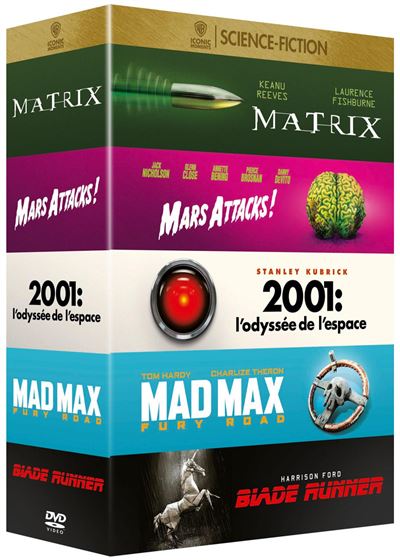 Coffret Science-Fiction 5 films DVD État correct reconditionné disponible sur Fnac