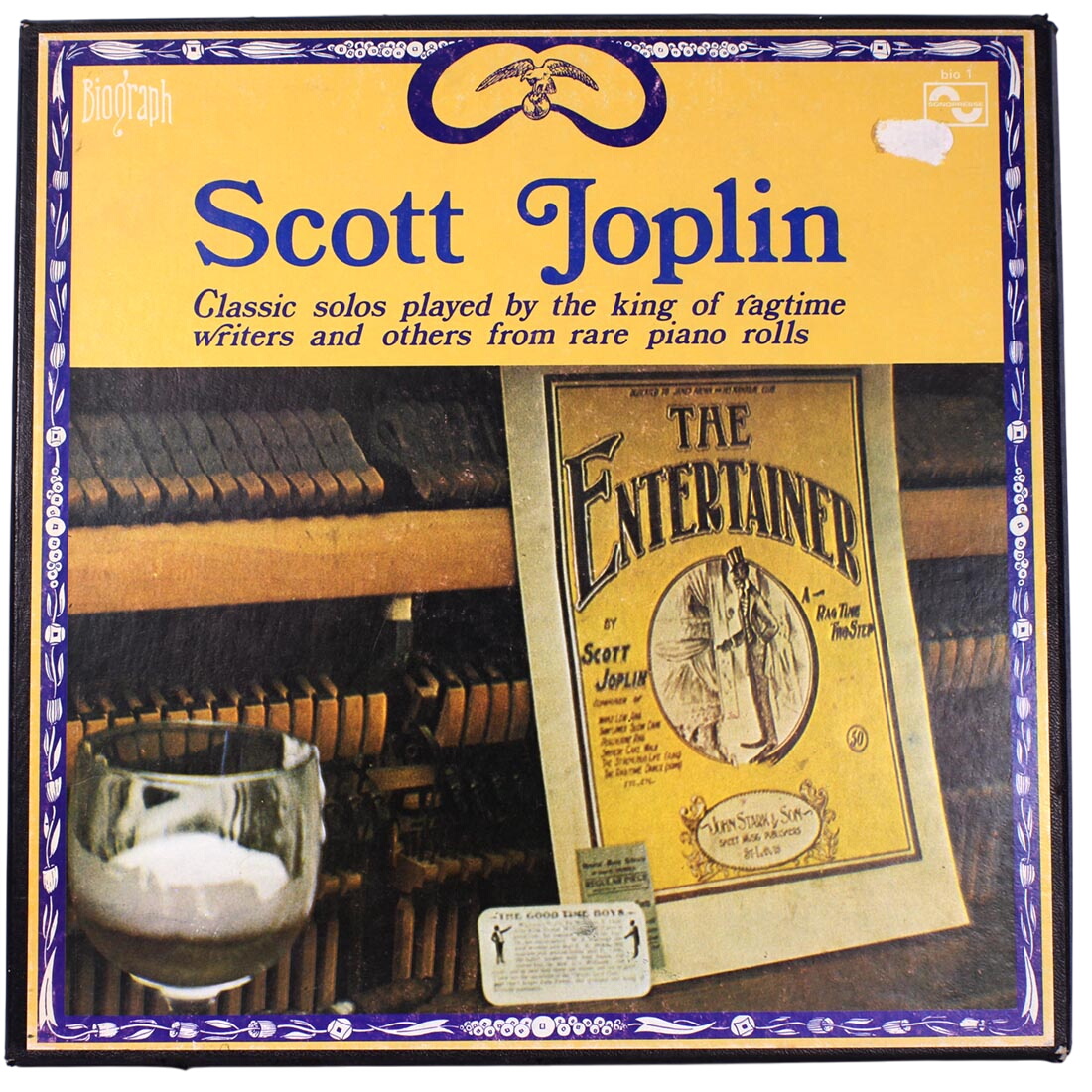 Coffret Scott Joplin Classic solos Très bon état - 22,00 € Coffret Scott Joplin Classic solos Très bon état reconditionné disponible sur Label Emmaüs