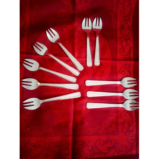 Coffret Set 10 Fourchettes à Huitres - Oyster forks - Art Déco Bon état reconditionné disponible sur Rakuten