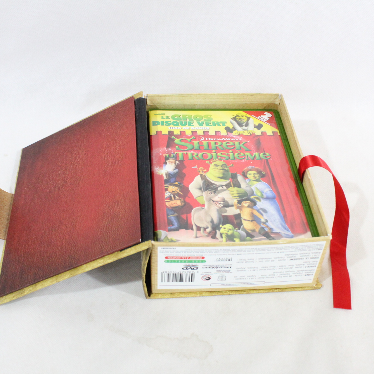 Voir photo 2 de COFFRET SHREK LA TRILOGIE COFFRET SHREK LA TRILOGIE Bon état reconditionné photo 2
