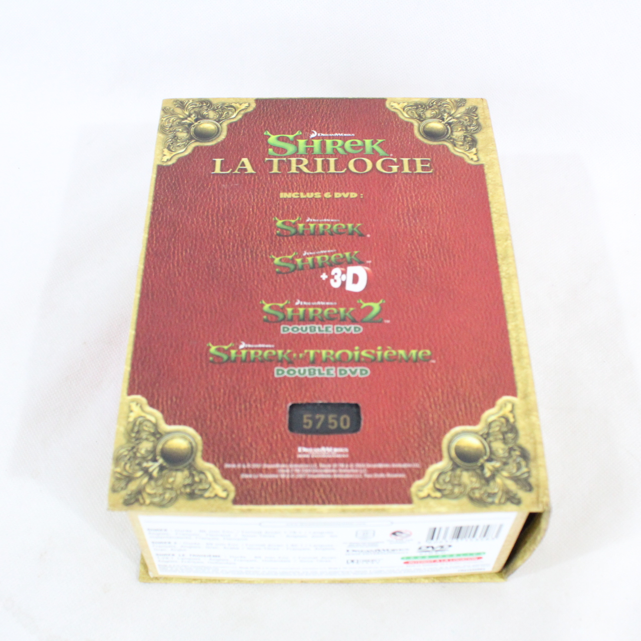 Voir photo 5 de COFFRET SHREK LA TRILOGIE COFFRET SHREK LA TRILOGIE Bon état reconditionné photo 5