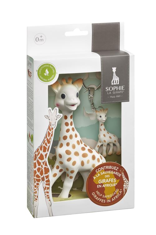 Coffret Sophie la girafe Sophie et un porte-clés État correct - 24,48 € Coffret Sophie la girafe Sophie et un porte-clés État correct Sophie la Girafe reconditionné disponible sur Fnac
