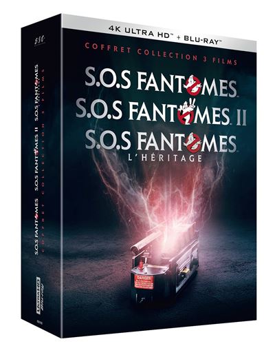Coffret SOS Fantômes Collection 3 Films Blu-ray 4K Ultra HD État correct reconditionné disponible sur Fnac