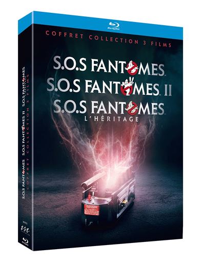 Coffret SOS Fantômes Collection 3 Films Blu-ray État correct reconditionné disponible sur Fnac