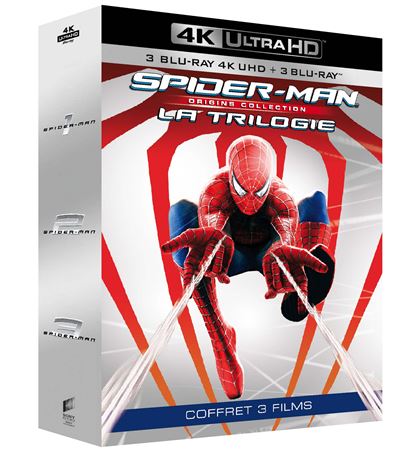 Coffret Spider-Man Origins La Trilogie Blu-ray 4K Ultra HD État correct reconditionné disponible sur Fnac