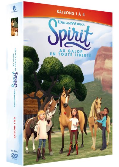 Coffret Spirit, au galop en toute liberté Saisons 1 à 4 DVD État correct reconditionné disponible sur Fnac