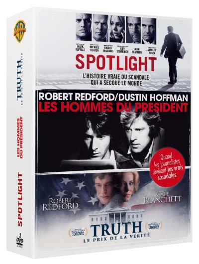 Coffret Spotlight, Les Hommes du Président, Truth, le prix de la vérité DVD État correct reconditionné disponible sur Fnac