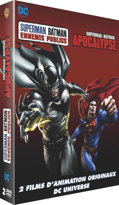 Coffret Superman Batman Apocalypse Ennemis publics DVD État correct reconditionné disponible sur Fnac