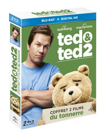 Coffret Ted + Ted 2 Blu-ray État correct - 45,99 € Coffret Ted + Ted 2 Blu-ray État correct reconditionné disponible sur Fnac