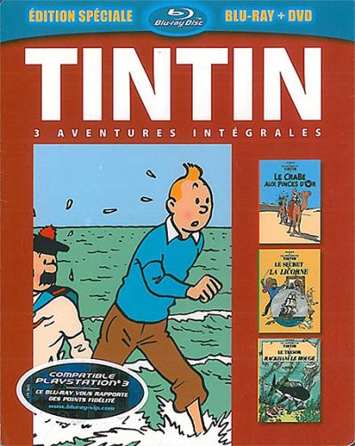 Coffret Tintin 3 films Combo Blu-ray + DVD État correct - 24,28 € Coffret Tintin 3 films Combo Blu-ray + DVD État correct reconditionné disponible sur Fnac