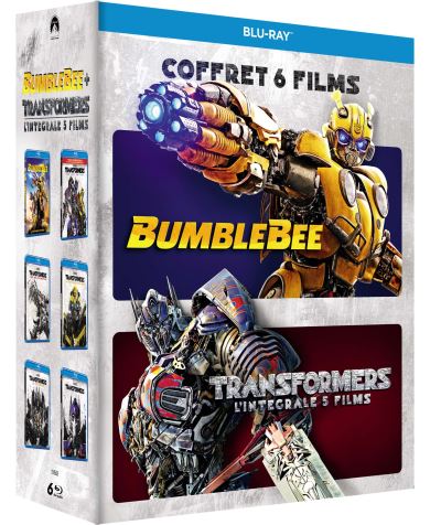 Coffret Transformers L'intégrale des 5 films et Bumblebee Blu-ray État correct - 66,41 € Coffret Transformers L'intégrale des 5 films et Bumblebee Blu-ray État correct reconditionné disponible sur Fnac