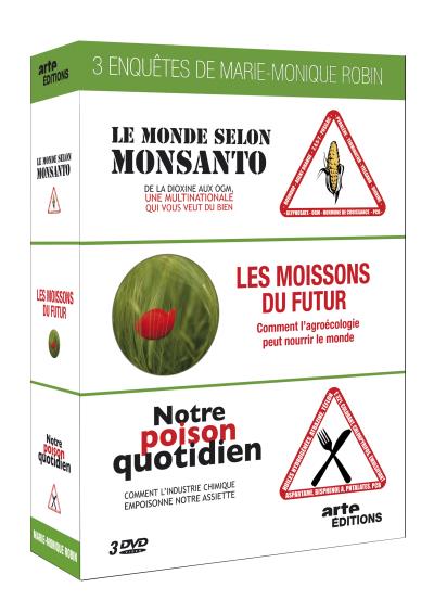 Coffret Trois enquêtes de Marie-Monique Robin DVD État correct reconditionné disponible sur Fnac