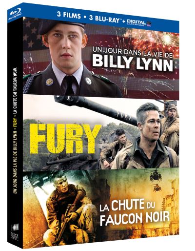 Coffret Un jour dans la vie de Billy Lynn Fury La Chute du faucon noir Blu-ray État correct - 37,65 € Coffret Un jour dans la vie de Billy Lynn Fury La Chute du faucon noir Blu-ray État correct reconditionné disponible sur Fnac