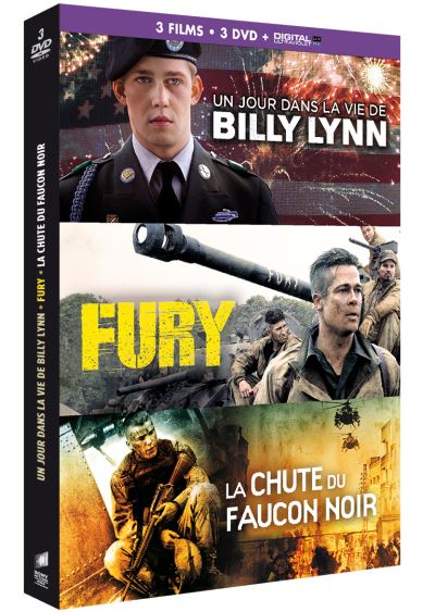Coffret Un jour dans la vie de Billy Lynn Fury La chute du faucon noir DVD État correct reconditionné disponible sur Fnac