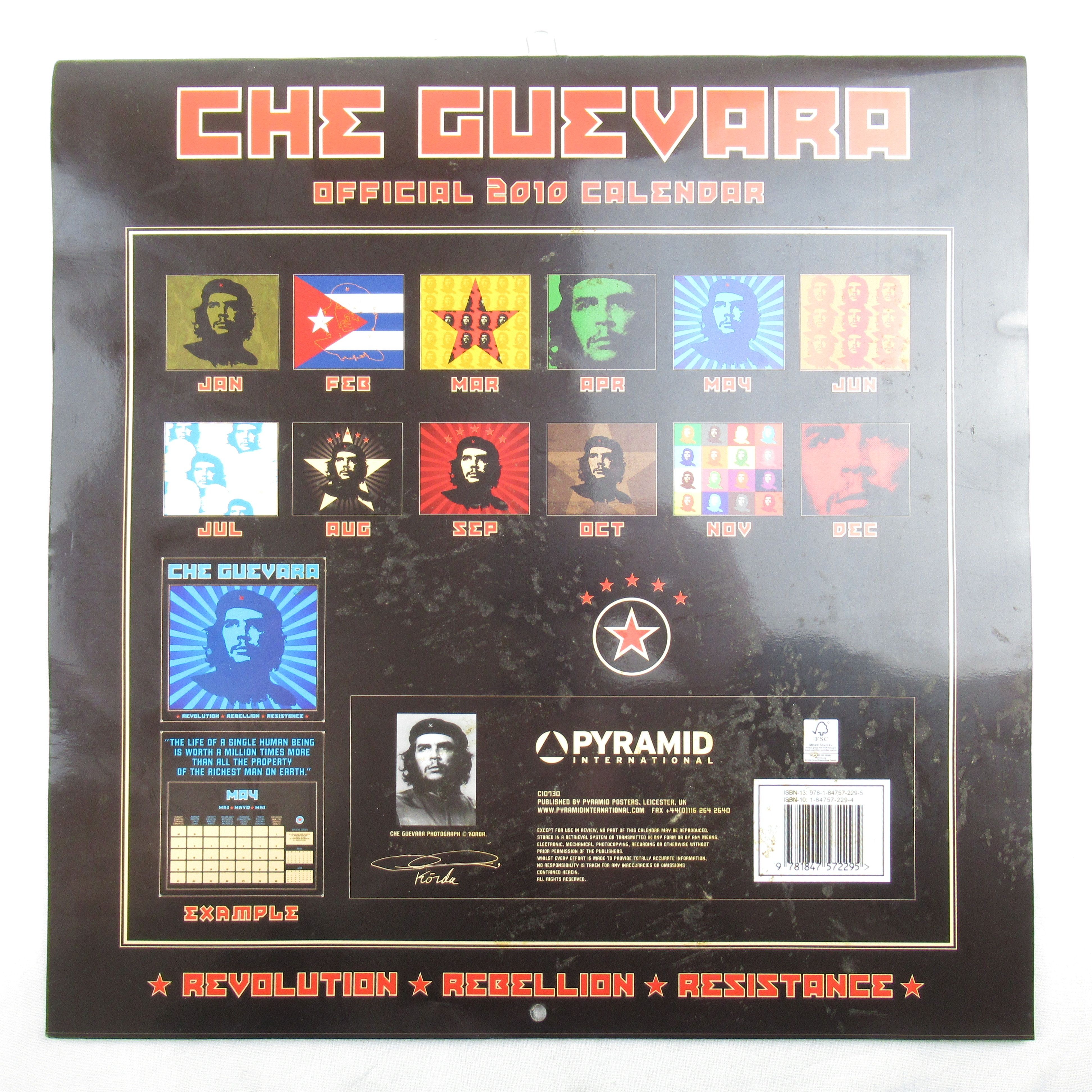 Voir photo 3 de Collection d'ancien Calendrier Che Guevara & Cuba Collection d'ancien Calendrier Che Guevara & Cuba reconditionné photo 3