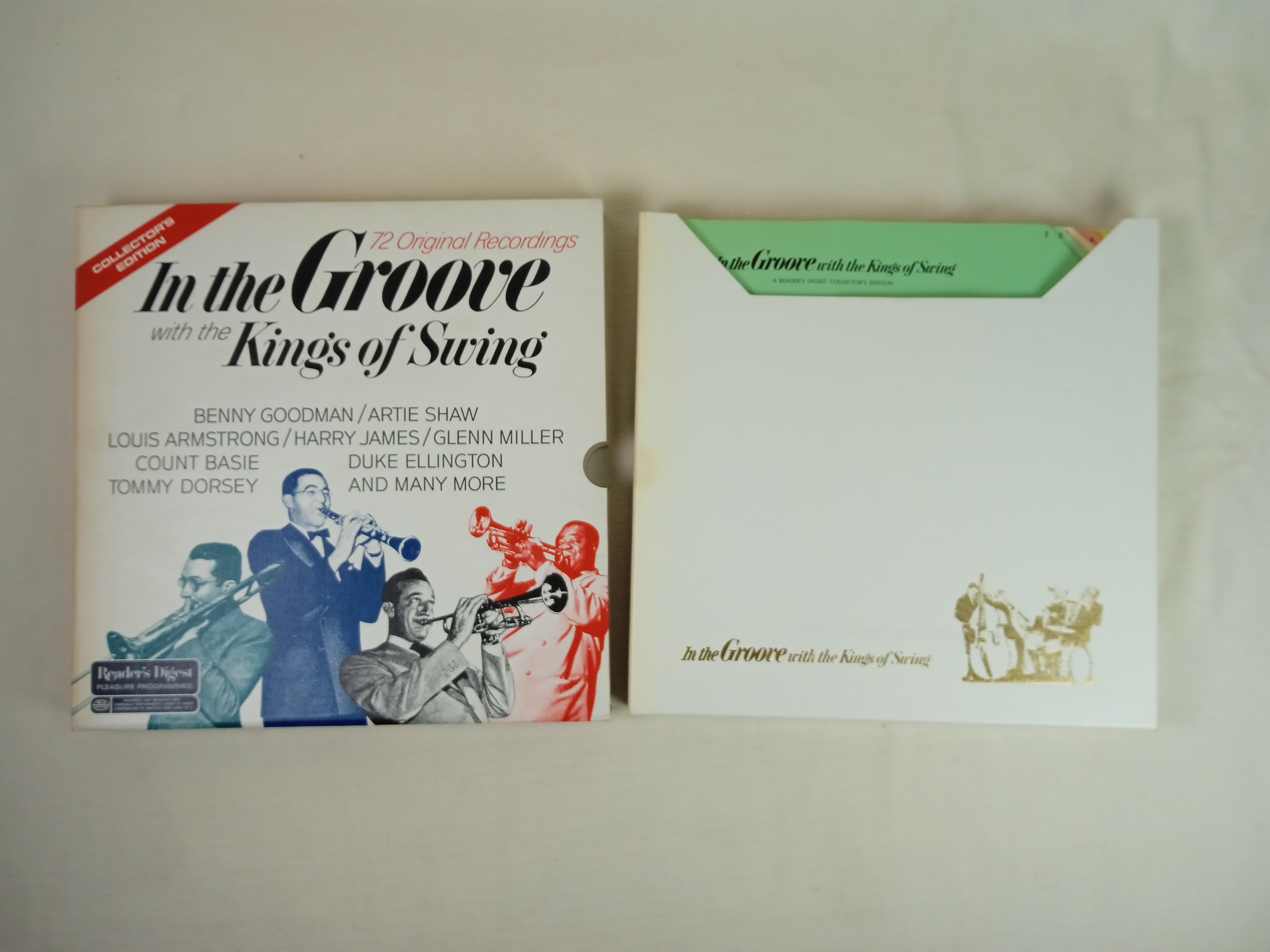 Voir photo 5 de Collector's Edition : 6 vinyles 33 tours In the Groove with the Kings of Swing Collector's Edition : 6 vinyles 33 tours In the Groove with the Kings of Swing État correct reconditionné photo 5