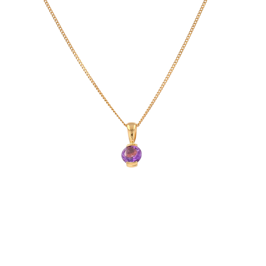 Collier améthyste Parfait état - 550,00 € Collier améthyste Parfait état reconditionné disponible sur Gemme Les Bijoux