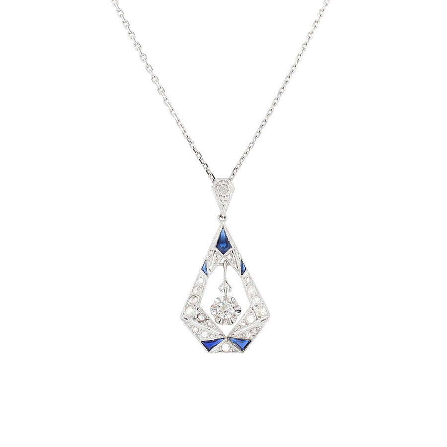 Collier ancien Parfait état - 1400,00 € Collier ancien Parfait état reconditionné disponible sur Gemme Les Bijoux